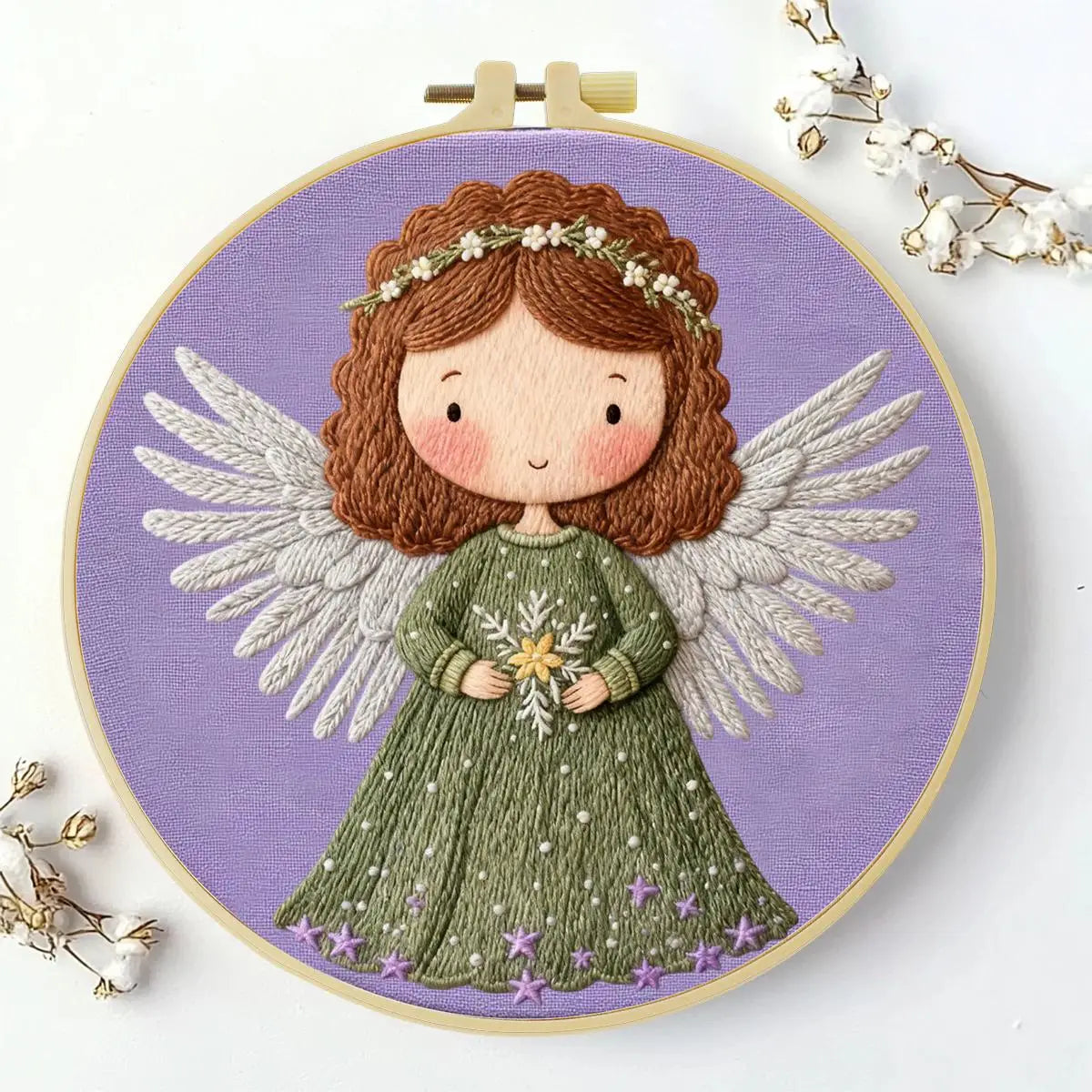 Angel Girl Embroidery Kit