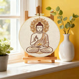 Serene Buddha Embroidery Kit Kits For Stitchers