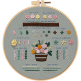 3-Piece Beginner Embroidery Starter Kit Kits For Stitchers