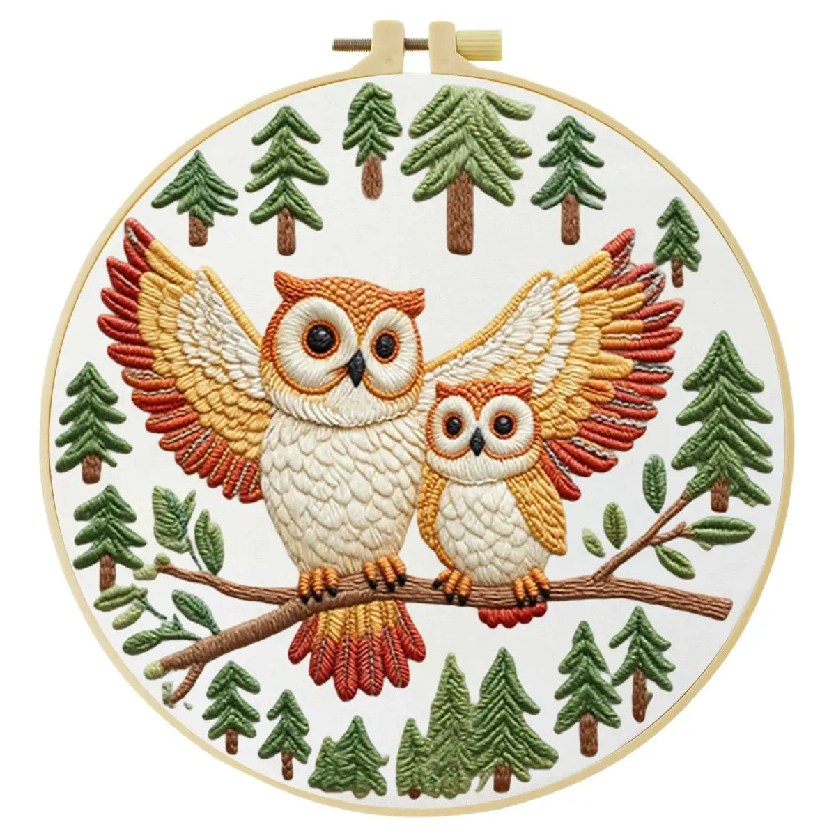 Owl Embroidery Kit