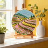 Terraced Fields Embroidery Kit