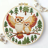 Owl Embroidery Kit