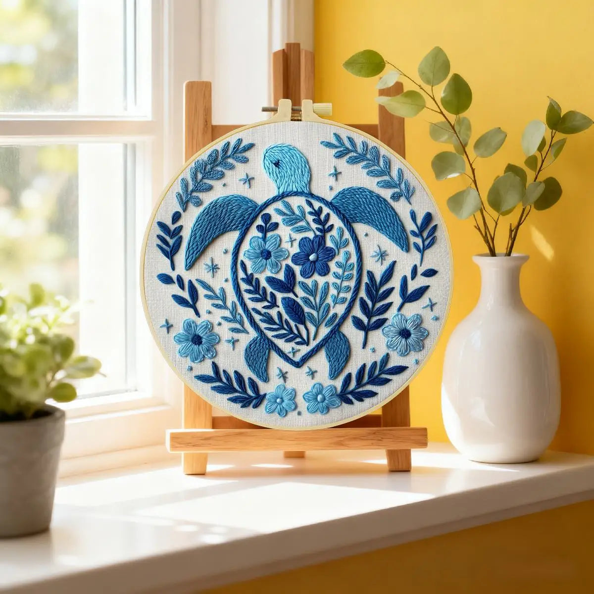Sea Turtle Embroidery Starter Kit