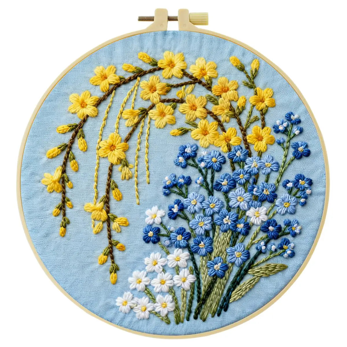 Flower Embroidery Kit