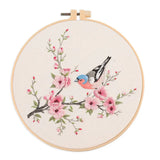 Bird & Butterfly Hand Embroidery Kit