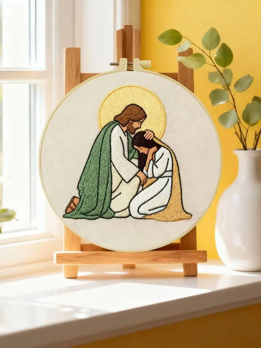 Pray Embroidery Kit