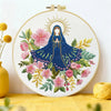 Our Lady of Grace Floral Embroidery Kit Kits For Stitchers