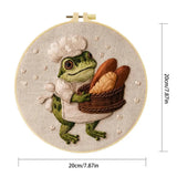 Baker Frog Embroidery Kit Kits For Stitchers