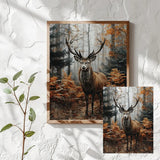 Majestic Forest Stag Cross Stitch Kit 🦌🍂🧵 Kits For Stitchers
