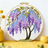 Wisteria Embroidery Kit