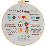 4-Stage Beginner Embroidery Learning Kit Kits For Stitchers