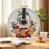 Floral Violin Embroidery Starter Kit