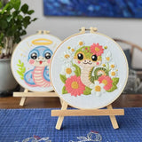 Snake Hand Embroidery Kit The Stichers Heavane