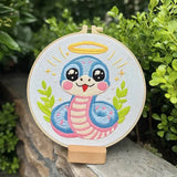 Snake Hand Embroidery Kit The Stichers Heavane