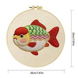 Cute Fish Embroidery Kit Kits For Stitchers