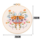 Woodland Animal Hand Embroidery Kit The Stichers Heavane