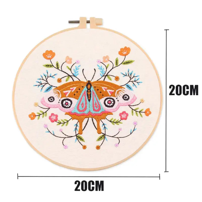 Woodland Animal Hand Embroidery Kit The Stichers Heavane