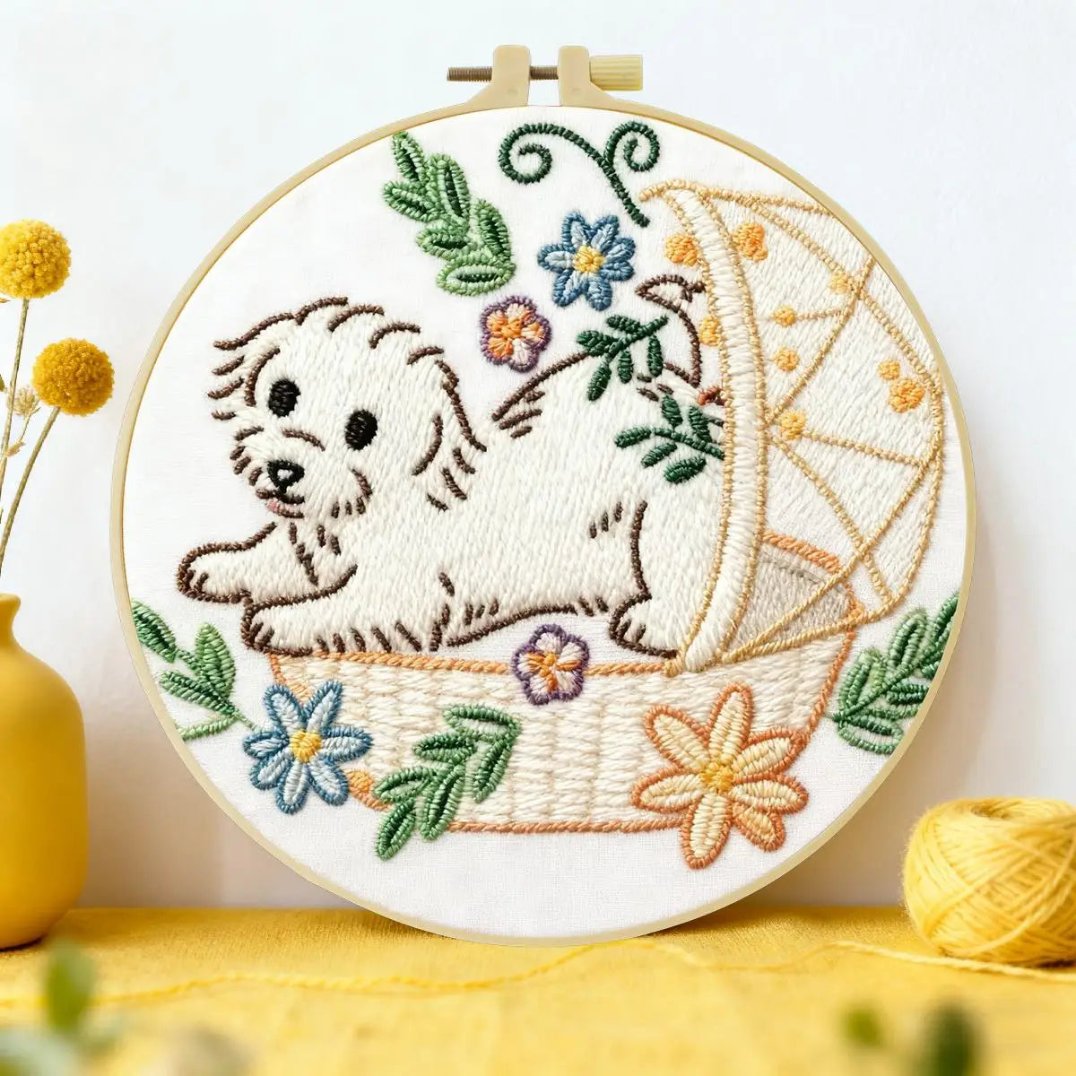 Puppy Embroidery Kit