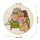 Cozy Reading Corner Embroidery Kit Kits For Stitchers