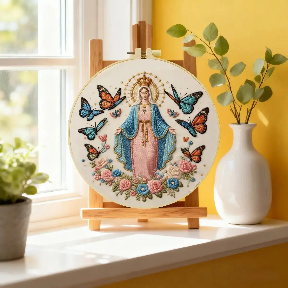 Our Lady of Grace Embroidery Kit Kits For Stitchers