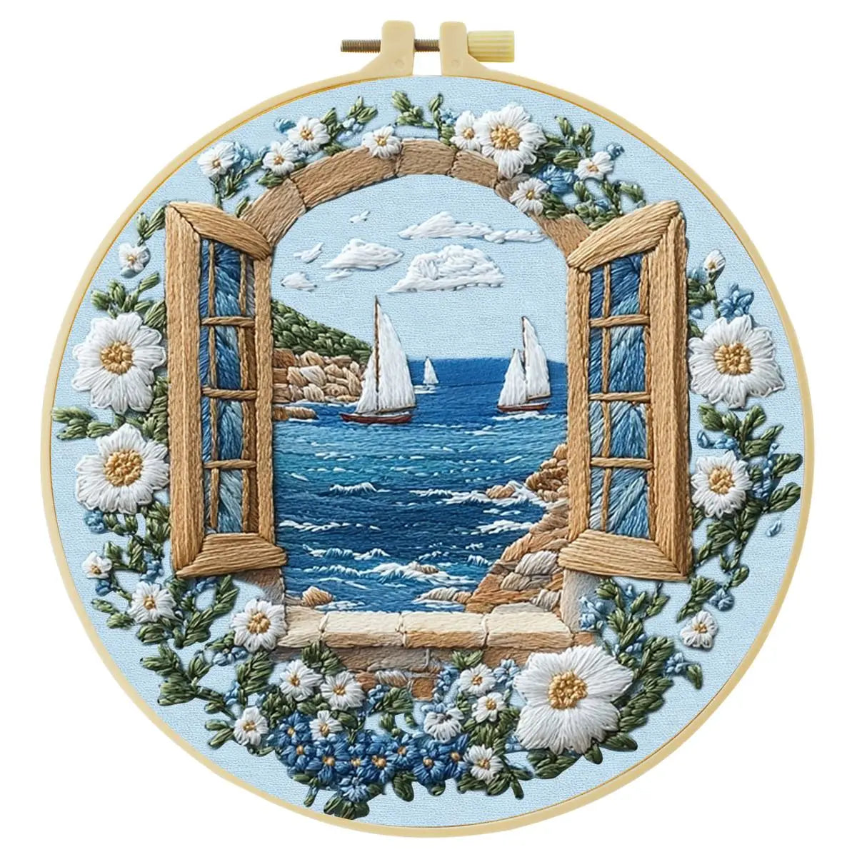 Window View Embroidery Starter Kit