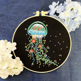 Jellyfish Embroidery Starter Kit The Stichers Heavane
