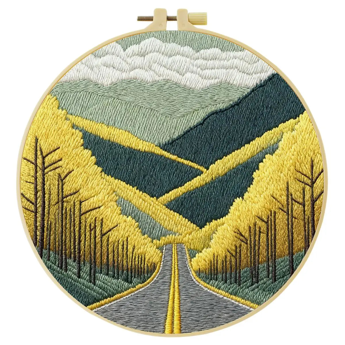 Leaves Embroidery Kit