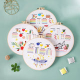 3-Piece Beginner Embroidery Learning Kit Kits For Stitchers