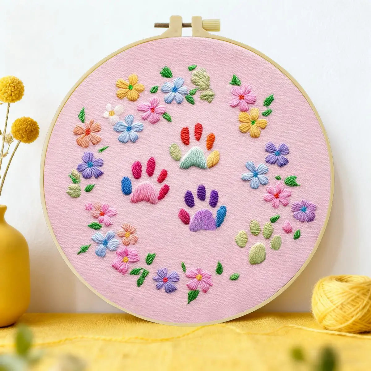 Small Fresh Pattern Embroidery Kit