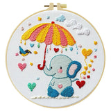 Baby Elephant Embroidery Kit