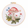 Woodland Mushroom Hand Embroidery Kit