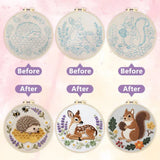 Forest Friends Hand Embroidery Kit The Stichers Heavane