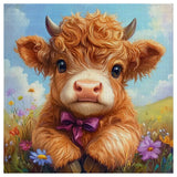 Cute Highland Cow Cross Stitch Kit ๐ฎ๐ธ๐โจ