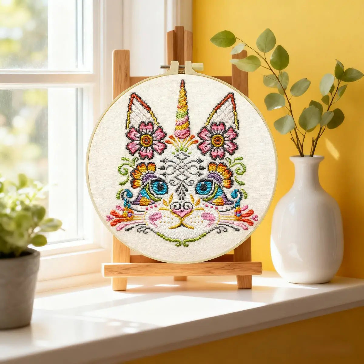 Kitten Embroidery Kit