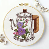 Teapot Embroidery Starter Kit