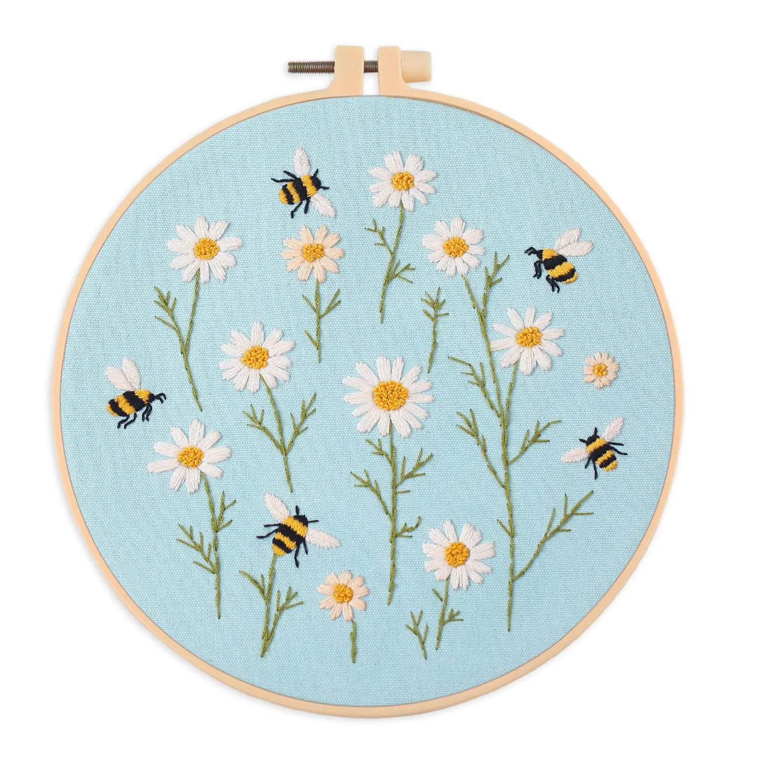 4-Piece Beginner Embroidery Stitch Learning Kit Kits For Stitchers