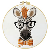 Donkey with Glasses Embroidery Kit