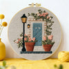 Hand-Embroidered Sunflower Hoop Art – Floral Wall Decor