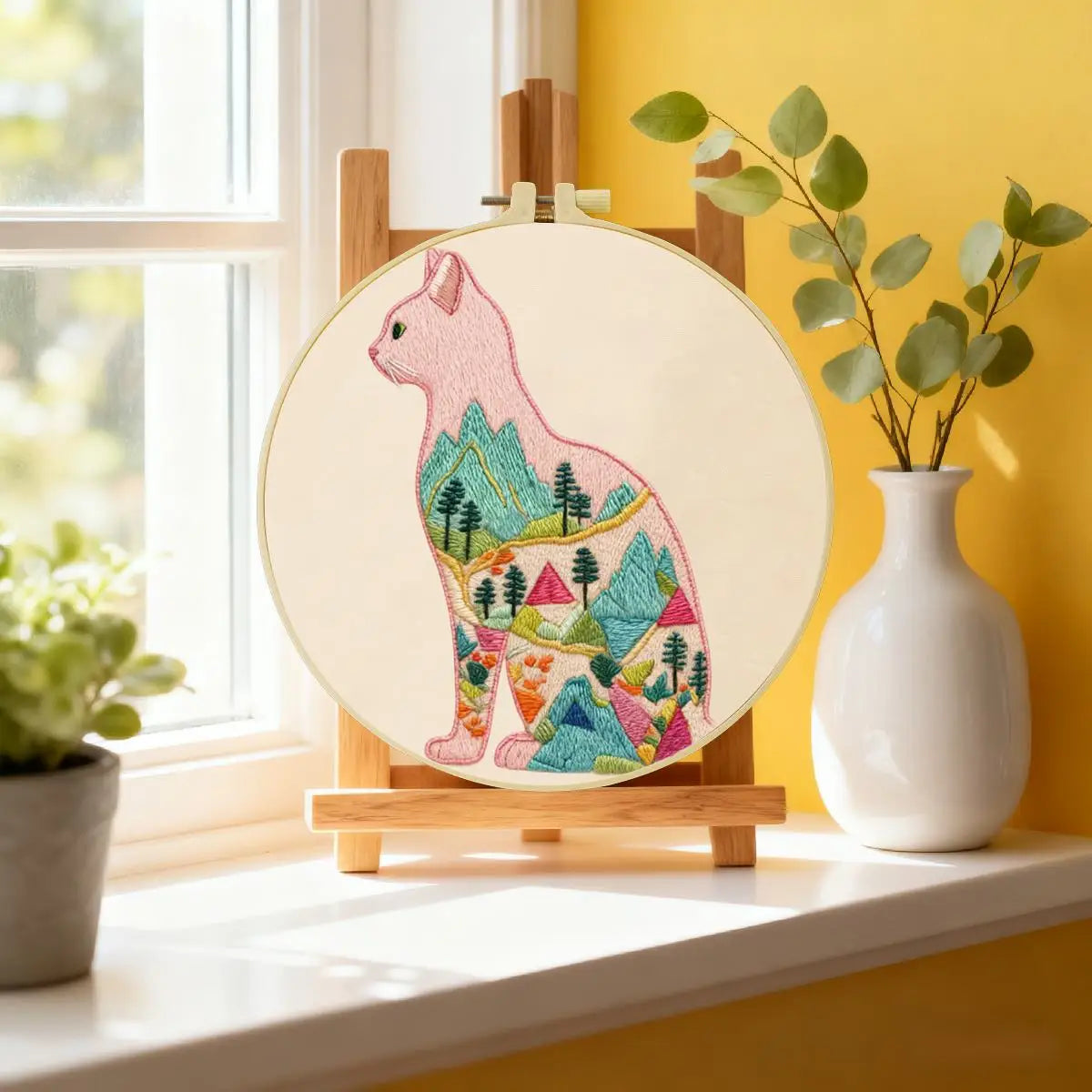 World of Cats Embroidery Kit