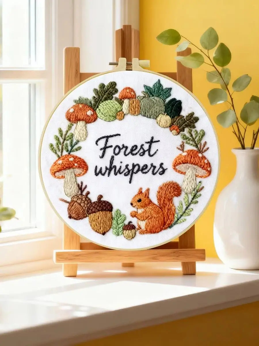 Forest Park Embroidery Kit