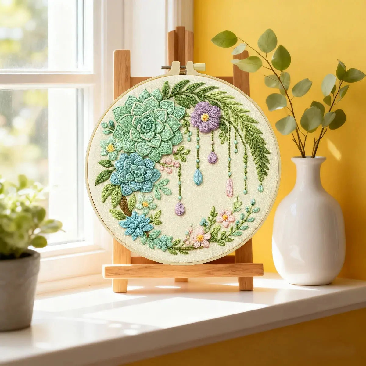 Floral Embroidery Starter Kit The Stichers Heavane
