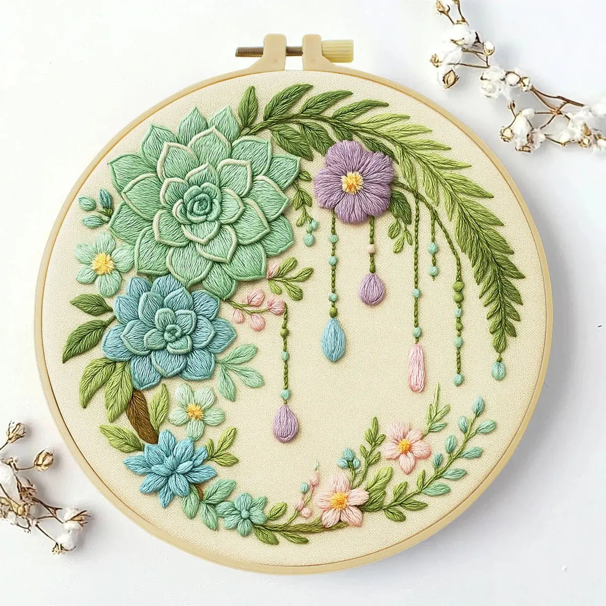 Floral Embroidery Starter Kit The Stichers Heavane