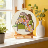 Cozy Reading Corner Embroidery Kit Kits For Stitchers