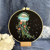 Jellyfish Embroidery Starter Kit