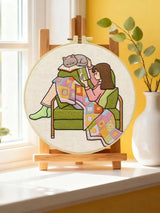 Cozy Reading Corner Embroidery Kit Kits For Stitchers