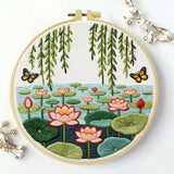 Lotus Pond Embroidery Starter Kit