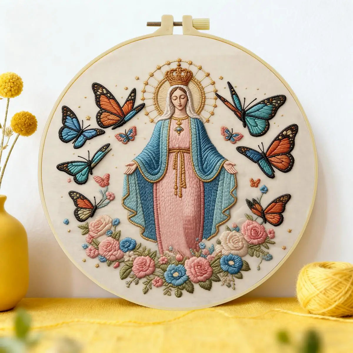 Our Lady of Grace Embroidery Kit Kits For Stitchers