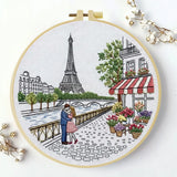 Paris Romance Embroidery Kit 🗼💐💕 Kits For Stitchers