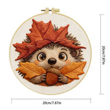 Hedgehog Embroidery Starter Kit