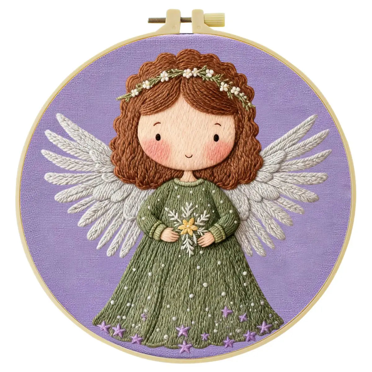 Angel Girl Embroidery Kit